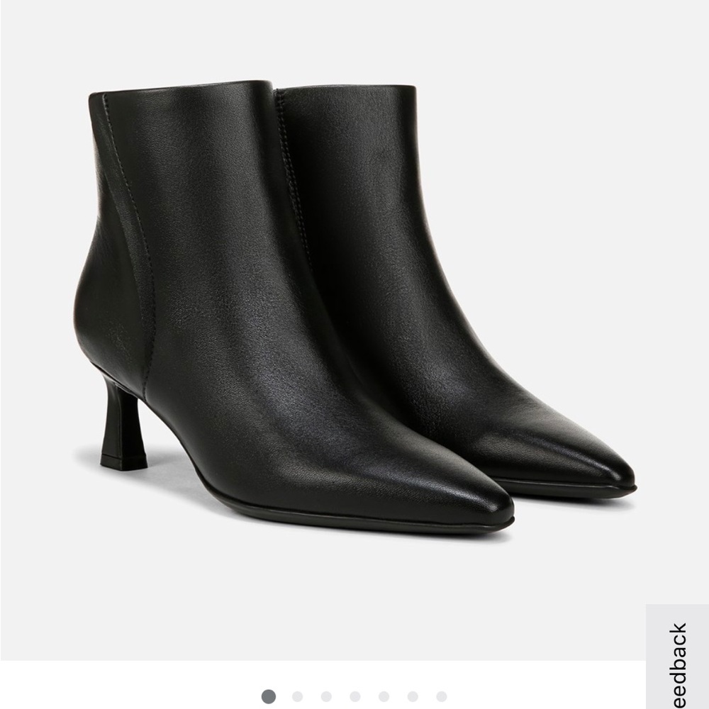NWT Naturalizer Deesha Bootie Black Leather 9.5W